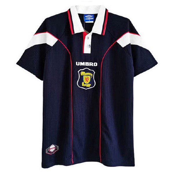 Tailandia Camiseta Escocia 1ª Kit Retro 1996 1998 Azul